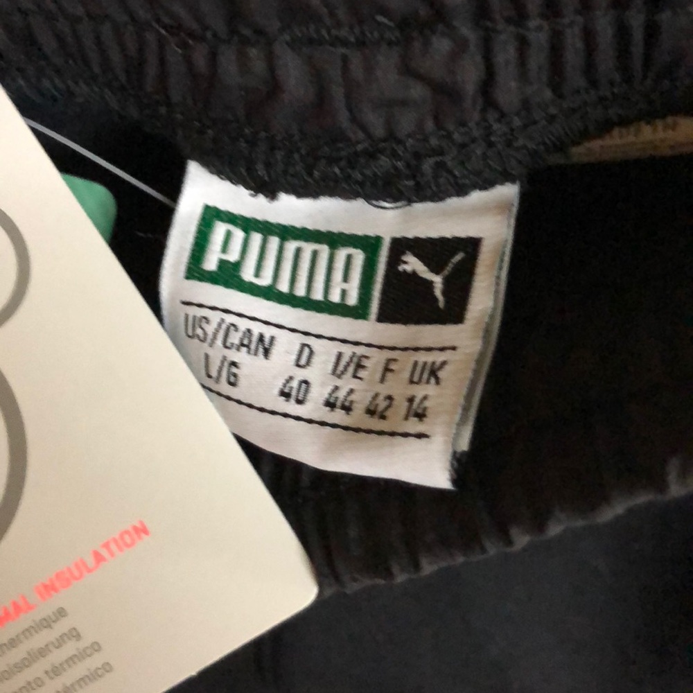 NWOT Puma black multi fabric flex skinny joggers! - Picture 6 of 8